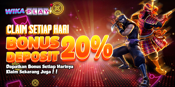 BONUS HARIAN 20% ALL GAMES