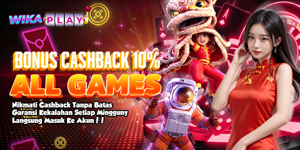 BONUS CASHBACK ALL GAMES 10%